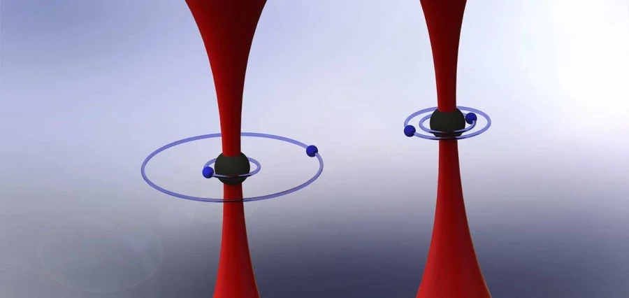 Figure 2. Quantum innovations using Rydberg atoms. Photo courtesy: Caltech  