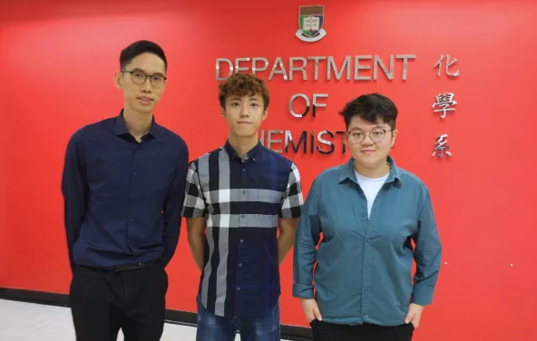 Three outstanding HKU Chemistry students receive Croucher awards to study at world top universities