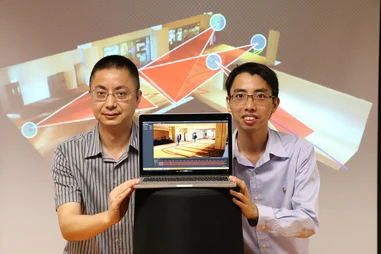 HKU research team develops smart software for
3D crime scene reconstruction and human target tracking