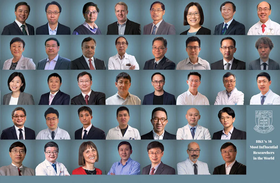 Thirty-eight HKU academics listed among the most highly cited researchers in 2022