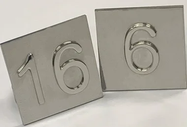 Figure 4. Lift buttons made from the high Cu SS (20 wt%) by PM technology.  