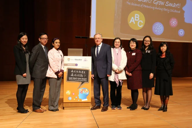 Education Seminar Series (11) by the Faculty of Education, HKU
“Good Start? Grow Smart! - The Science of Parenting during Early Childhood”