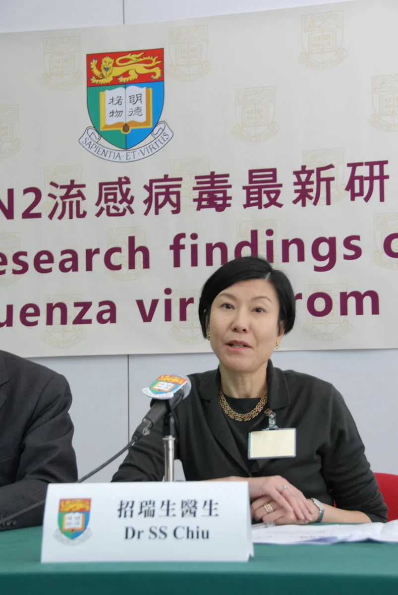 Dr Susan S. Chiu, Clinical Associate Professor, Department of Paediatrics and Adolescent Medicine, Li Ka Shing Faculty of Medicine, HKU points out that the percentage of Hong Kong children receiving influenza vaccination has been low and encourages children to get vaccinated.