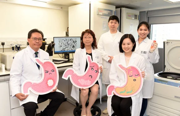 HKUMed uncovers early mutations and risk factors for stomach cancer, and develops a pre-cancer model for stomach cancer prevention
