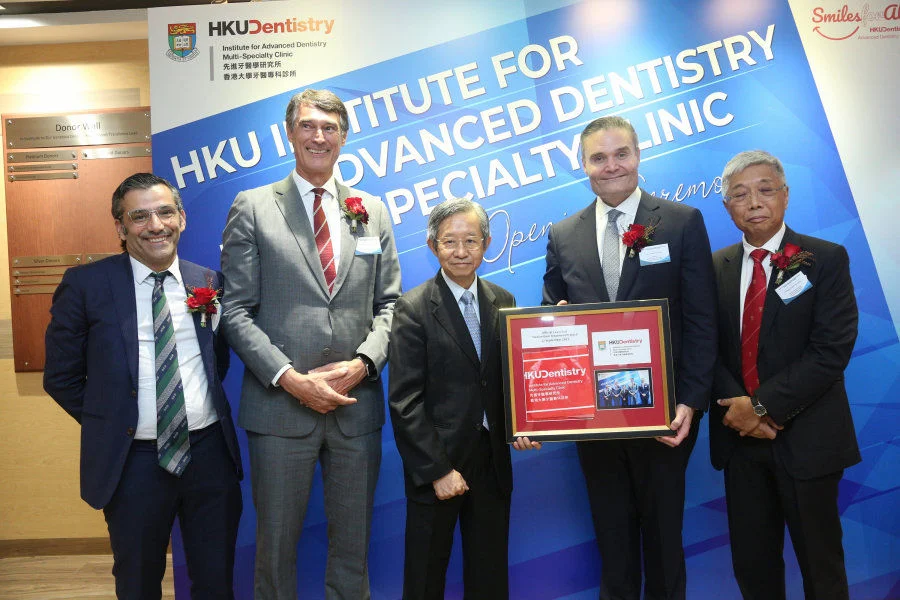 “Smiles-For-All” free dental care to Hong Kong’s underprivileged HKU Dentistry launches “Azalea Gum Treatment Project