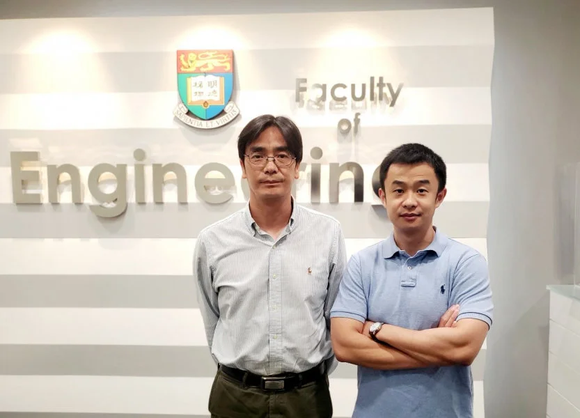 Dr Yuan Lin (Left) and Dr Lizhi Xu 