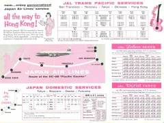 HKU Department of Japanese Studies holds exhibition on Early Japan Airlines Advertising
