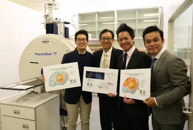 HKU scientists utilise innovative neuroimaging approach 
to unravel complex brain networks