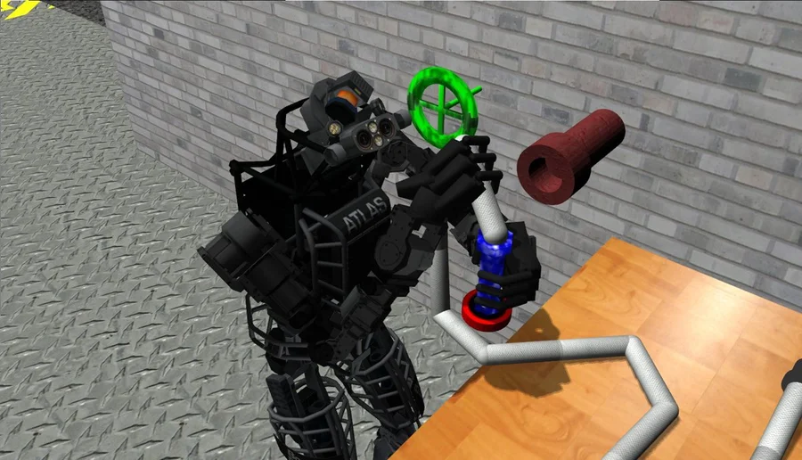 Task 2: robot connecting a hose to a pipe