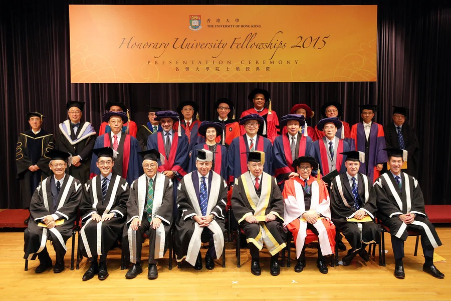 HKU Honorary University Fellowships presentation ceremony