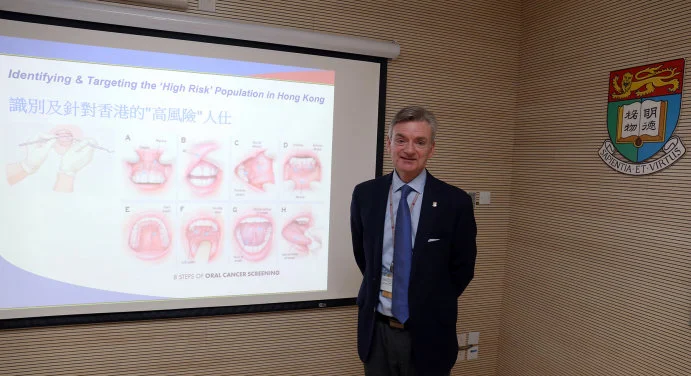 2019 World Oral Health Day – HKU dental professor
reveals regular dental checkups help prevent mouth cancer