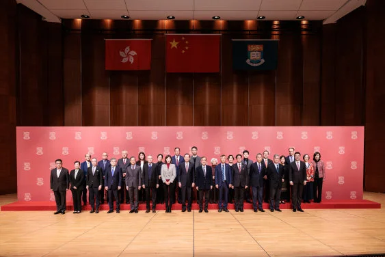 HKU holds Flag-raising ceremony for the New Year