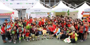 Over 12,000 HKU runners participate in 
the Standard Chartered Hong Kong Marathon since 2006
50 runners run with endurance and perseverance for 10 consecutive years