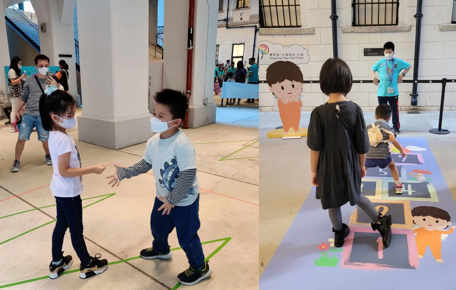 Both the children who led and participated in the game had a great time and acquired the skills of communication and collaboration from playing.  