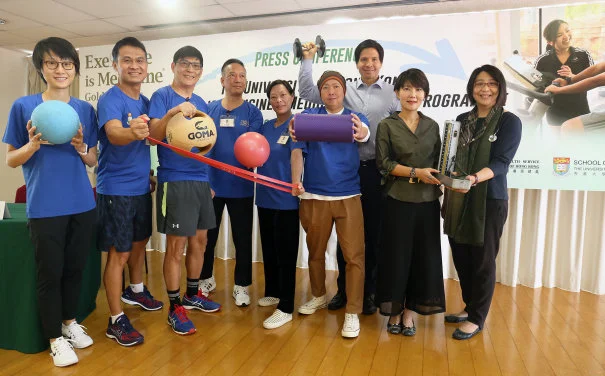 HKU takes the lead in launching Exercise is Medicine medical referral 
programme for patients including those recovering from cancer