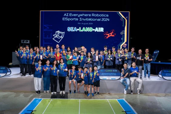 HKU, Intel, and CETIC jointly hold “INNOVATIASIA: AI EVERYWHERE Robotics Esports Invitational 2024 (GBA)” Competition